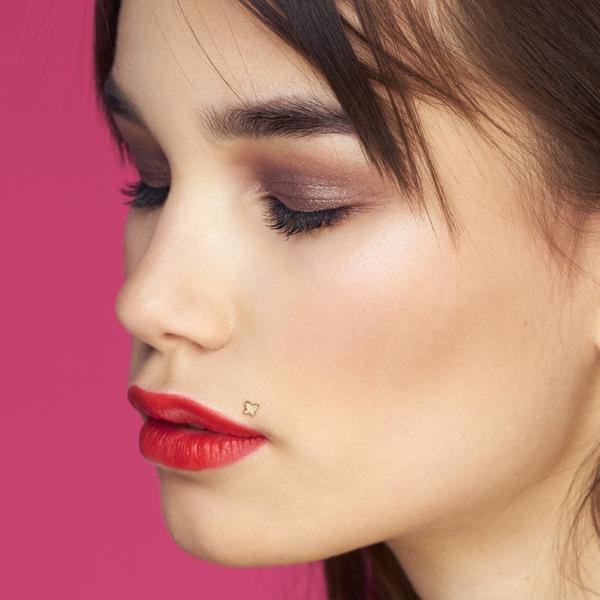 14kt Gold Butterfly Bioflex Labret 16G-My Body Piercing Jewellery