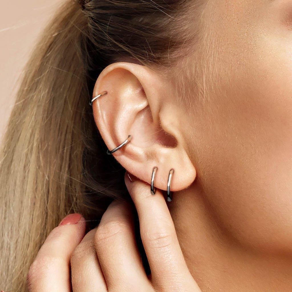 14kt Gold Continuous Ring-My Body Piercing Jewellery