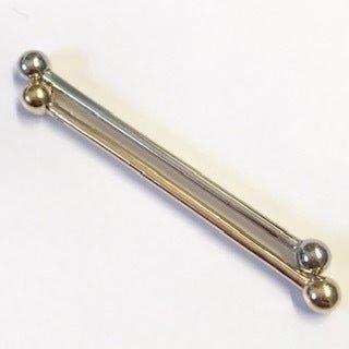 14kt Gold Industrial Bar 14G-My Body Piercing Jewellery
