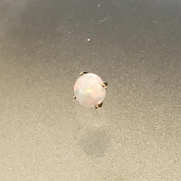 14kt Gold Opal Dermal Top 14G-My Body Piercing Jewellery