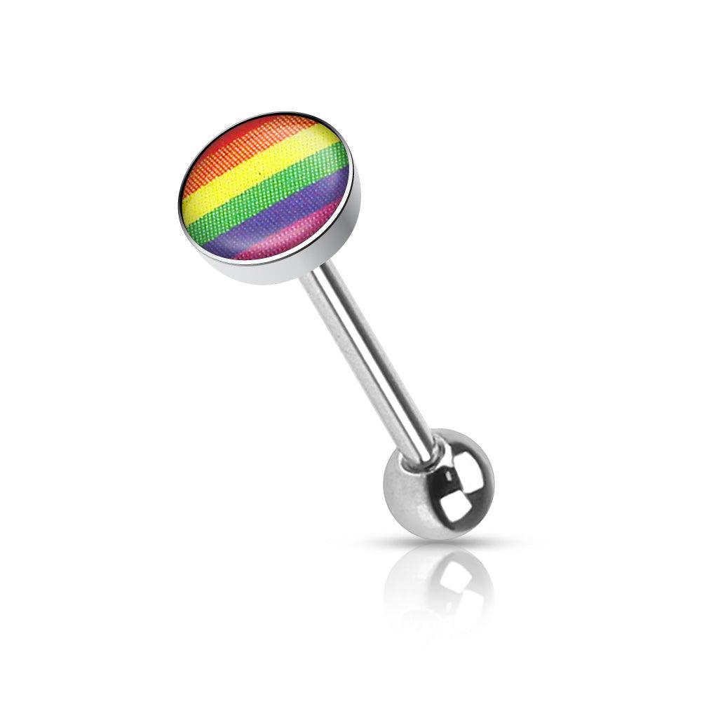 Pride Tongue Bar-My Body Piercing Jewellery