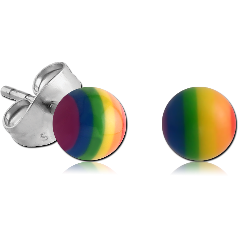 Pride Ball Earring Pair