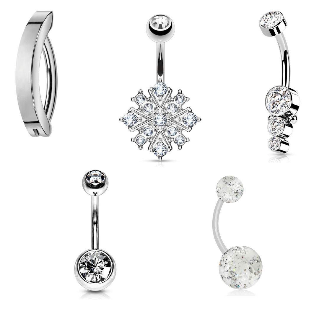 5pc Cluster Belly Bar Value Pack