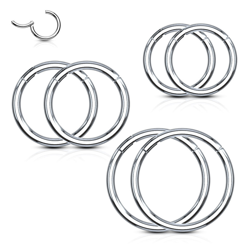 6pc Hinged Ring 16G Value Pack