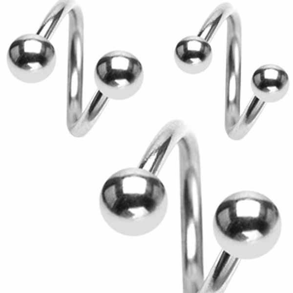 Ball Twist 16G 14G-My Body Piercing Jewellery