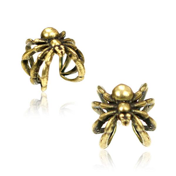 Brass Spider Non-Piercing Ear Cuff - My Body Piercing Jewellery