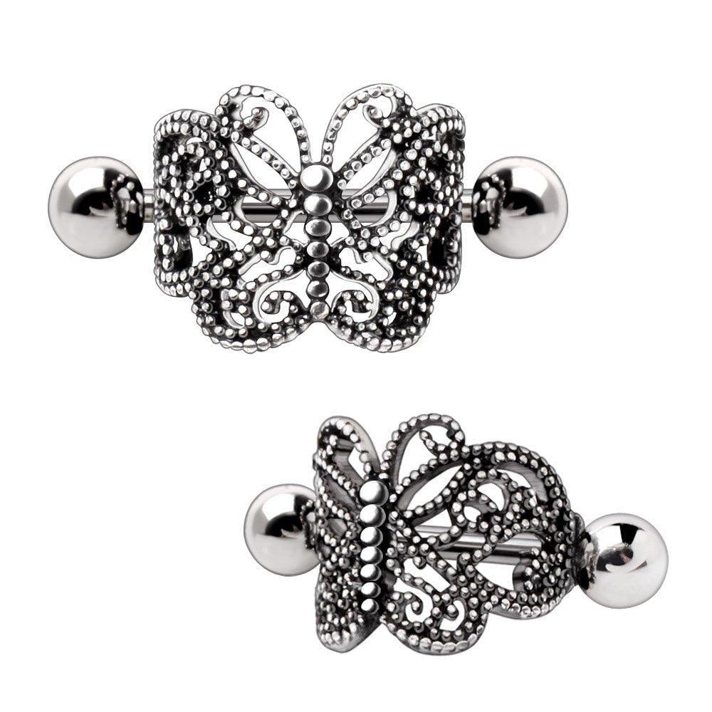 Butterfly Cartilage Cuff 16G-My Body Piercing Jewellery