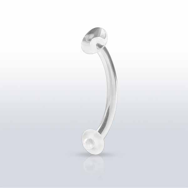 Curve Retainer. Eyebrow. Belly. 16G 14G-My Body Piercing Jewellery