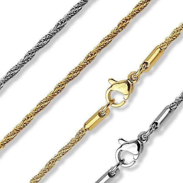 Diamond Cut Twisted Chain-My Body Piercing Jewellery