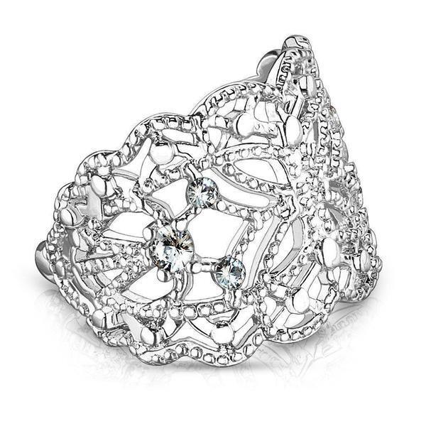 Filigree Non-Piercing Ear Cuff-My Body Piercing Jewellery