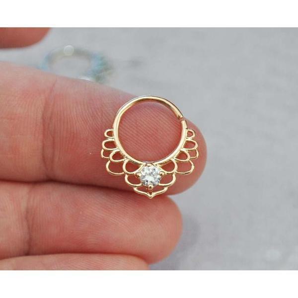 Filigree Ring 16G-My Body Piercing Jewellery