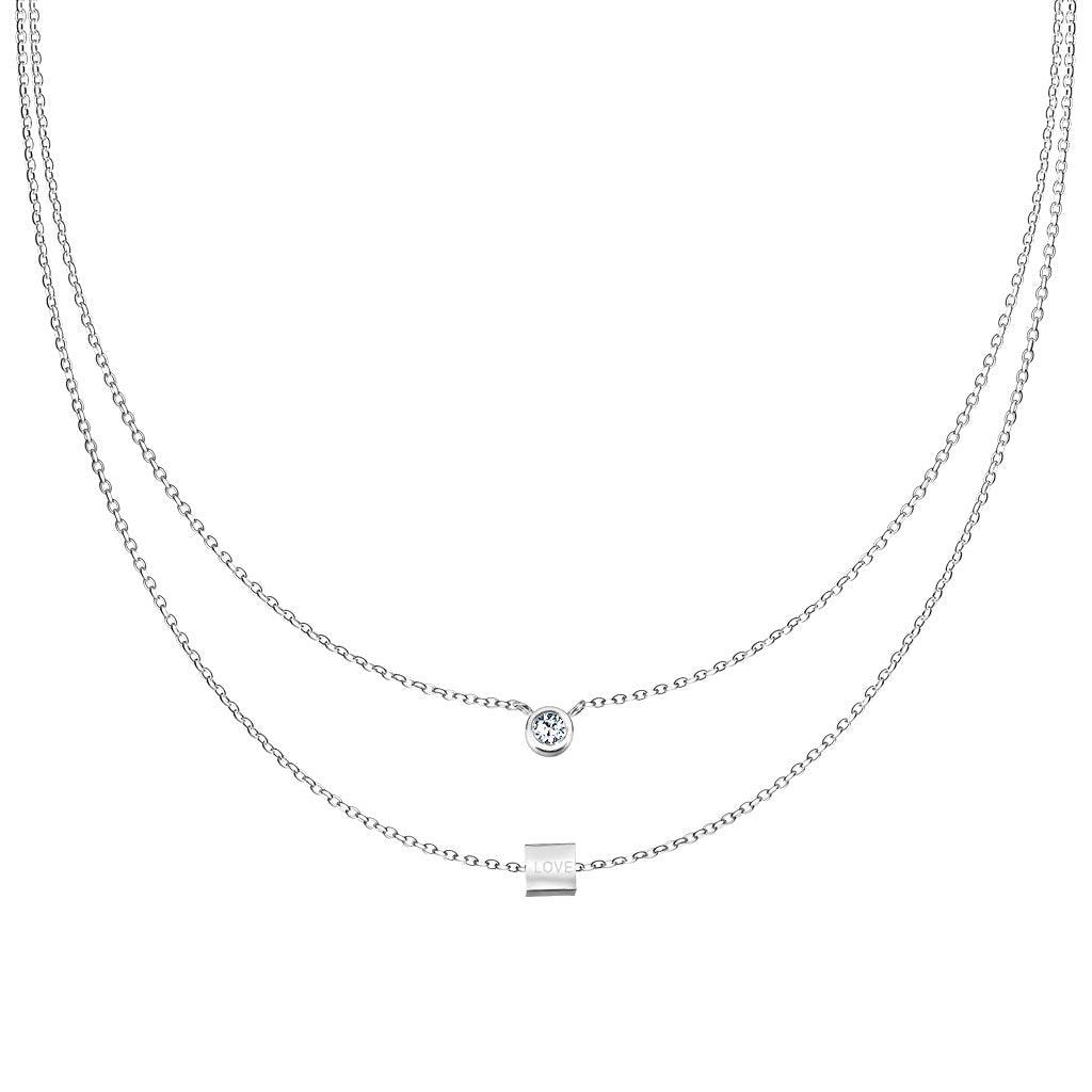 Gem Cube Nipple Chain-My Body Piercing Jewellery