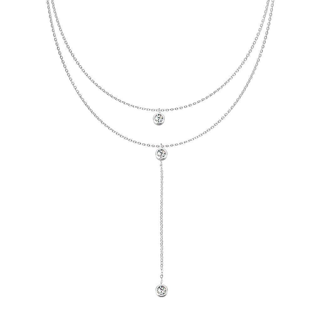 Gem Drop Nipple Chain-My Body Piercing Jewellery