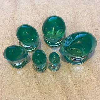 Glass Alien Plug 6mm-16mm-My Body Piercing Jewellery