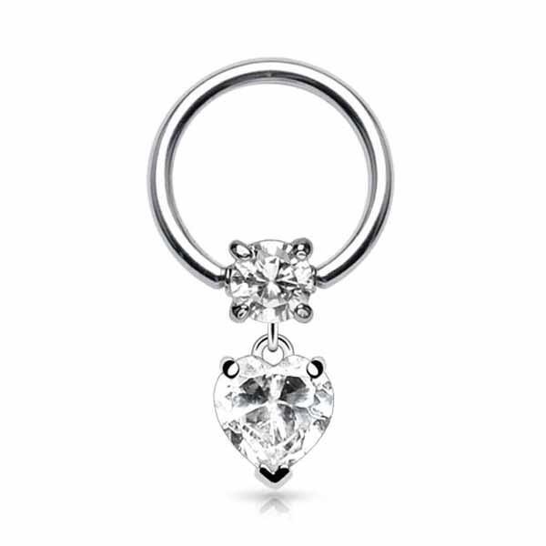 Heart Captive 16G-My Body Piercing Jewellery