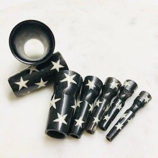 Horn Star Hollow Taper 5mm-25mm-My Body Piercing Jewellery