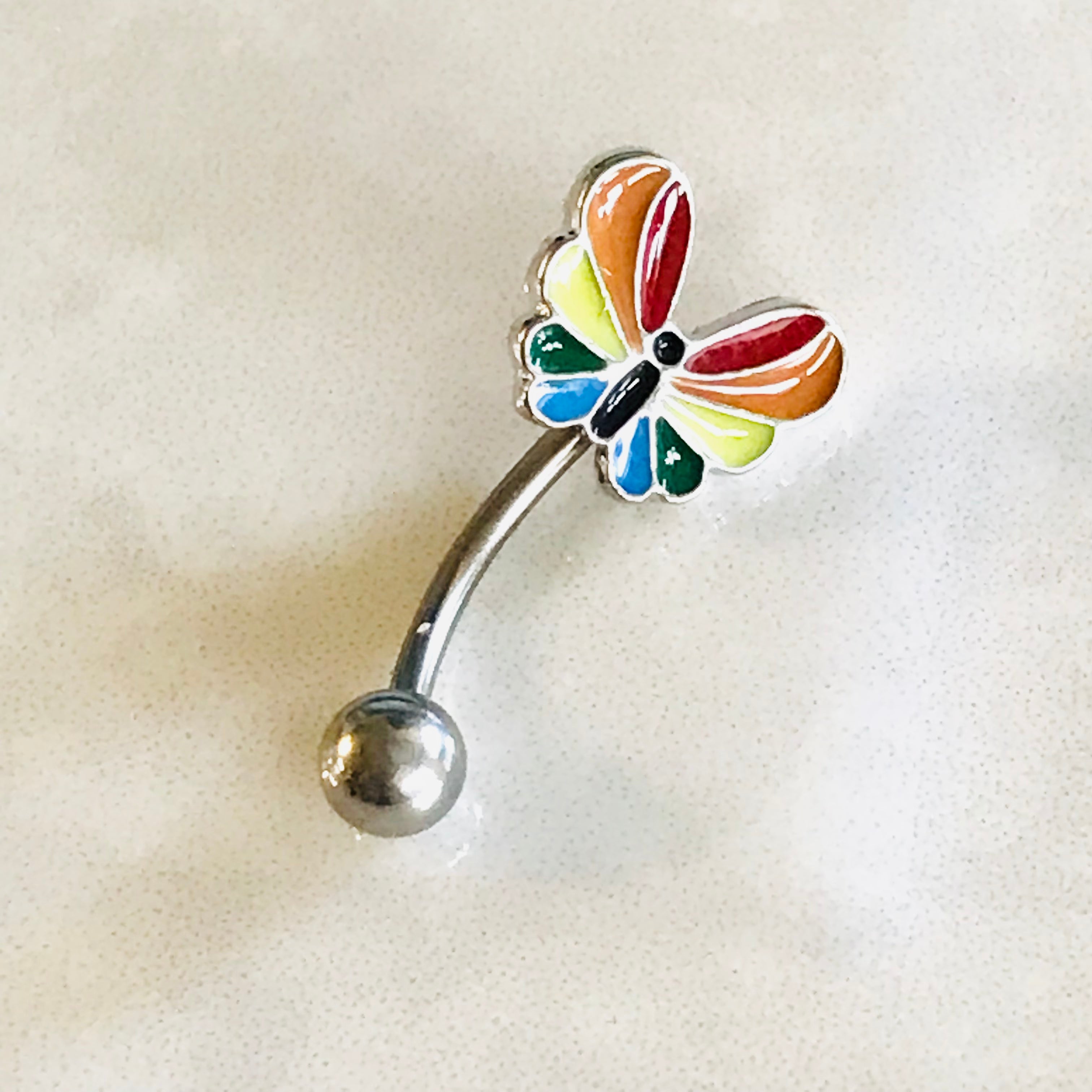 Pride Butterfly Curve 16G-My Body Piercing Jewellery