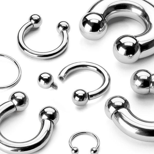 I.T. Horseshoe 16G-00G-My Body Piercing Jewellery
