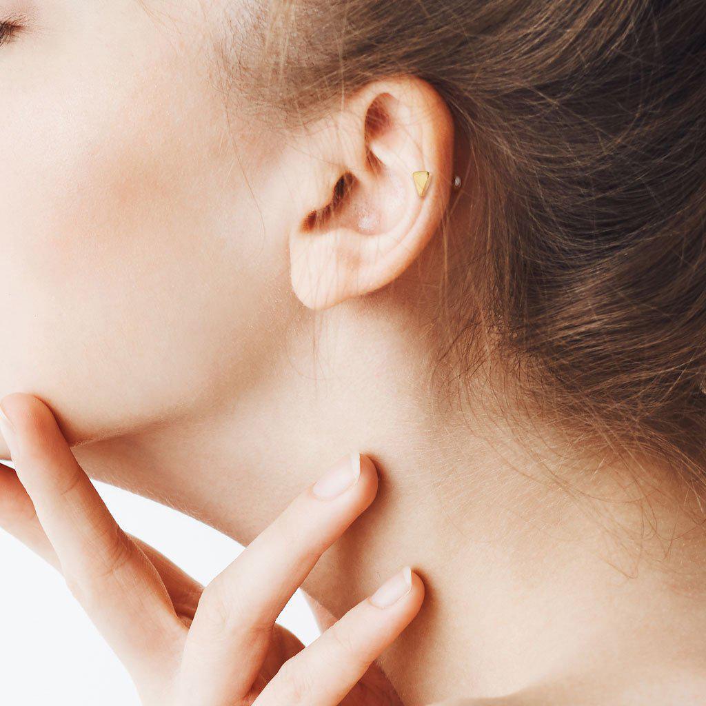 Logo End Cartilage Bar 16G-My Body Piercing Jewellery