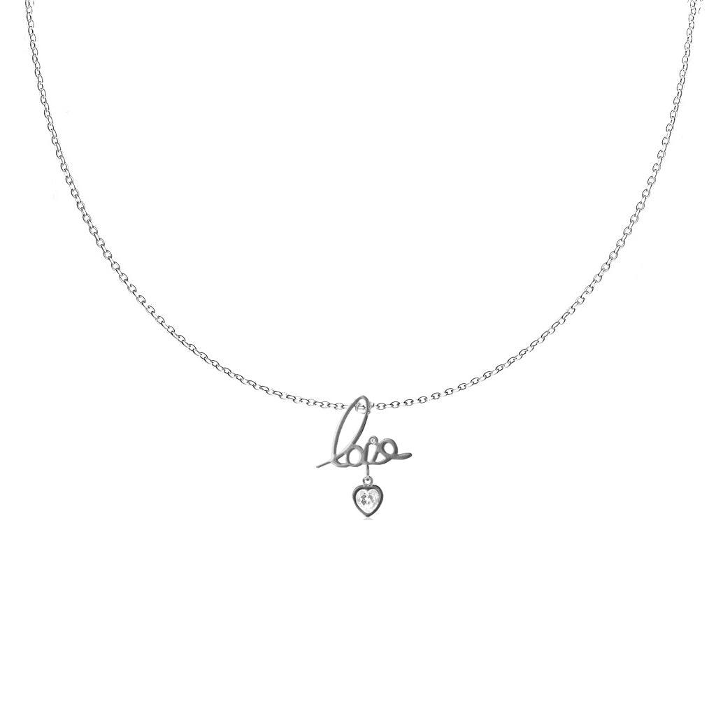 LOVE Gem Heart Nipple Chain-My Body Piercing Jewellery