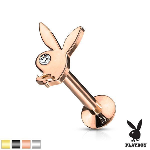 Playboy Bunny Labret 16G-My Body Piercing Jewellery