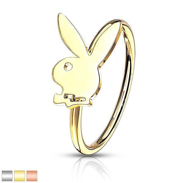 Bunny nose earring deals holder