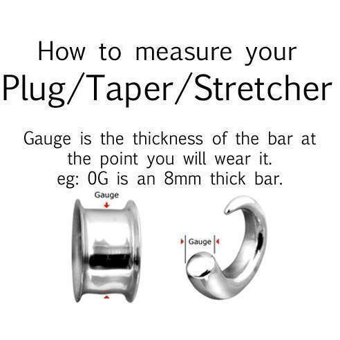 Pride Plug 8G-22mm-My Body Piercing Jewellery