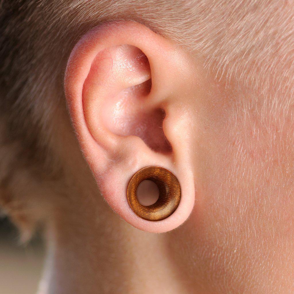 Body Jewelry - Saba Wood Tunnel 5mm-35mm