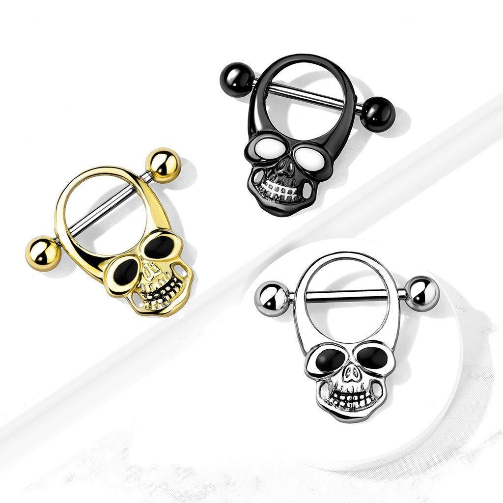 Body Jewelry - Skull Nipple Shield
