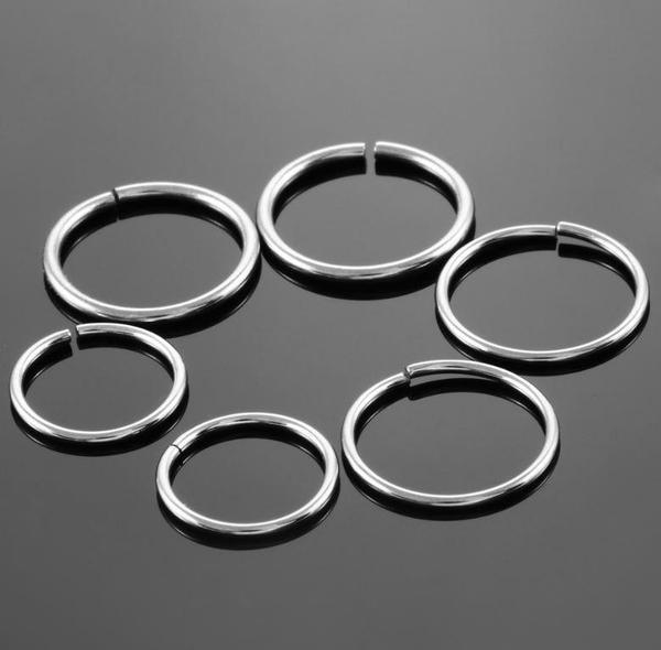 Body Jewelry - Titanium Continuous Ring 20G 18G