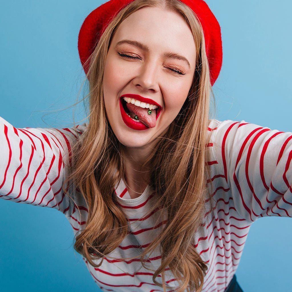 Titanium I.T. Barbell 14G