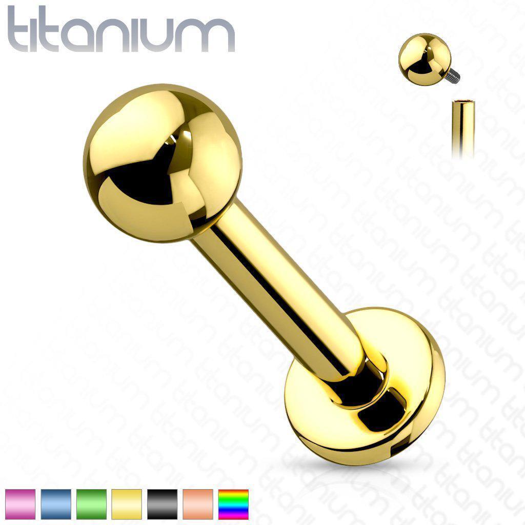 Body Jewelry - Titanium I.T. Labret 16G