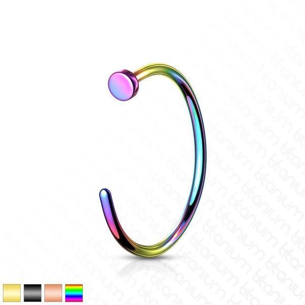 Body Jewelry - Titanium Nose Hoop 20G 18G