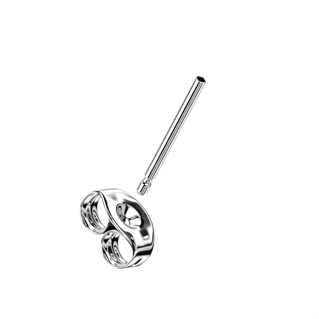 Body Jewelry - Titanium Threadless Earring Post 20G Single