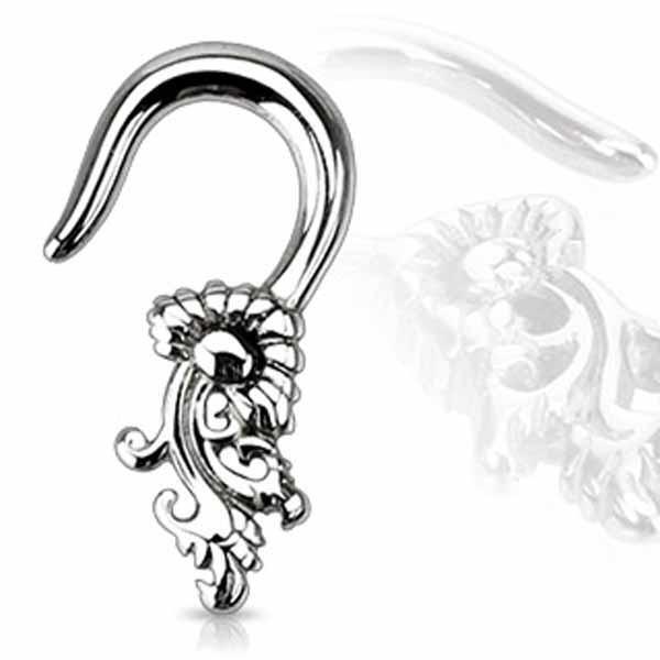 Body Jewelry - Steel Flower Hanger 14G-6G