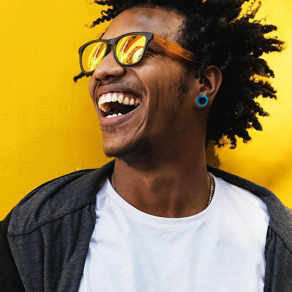 Body Jewelry - Turquoise Stone Tunnel 6mm-25mm