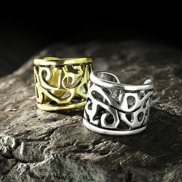 Body Jewelry - Wide Filigree Non-Piercing Ear Cuff