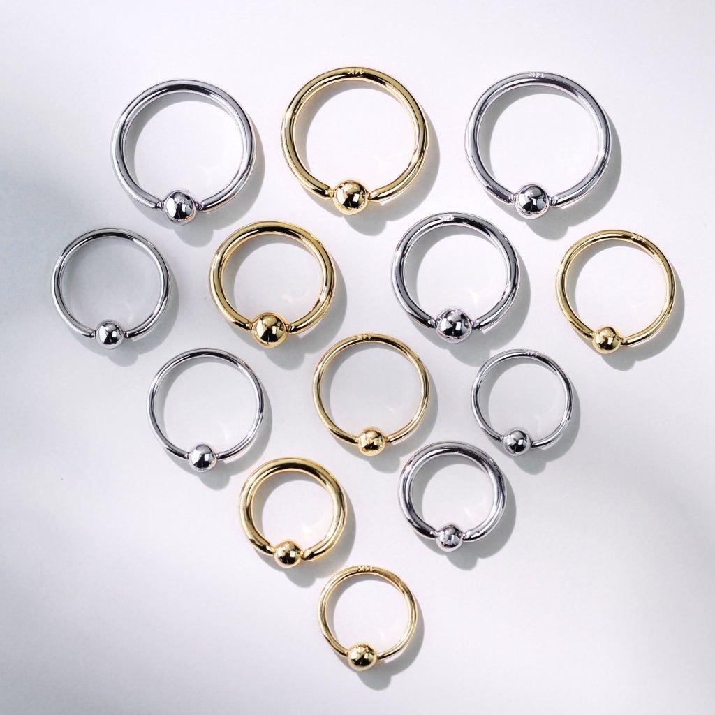 Body Gems Authentic Real Gold Piercing Jewellery — My Body Piercing Jewellery