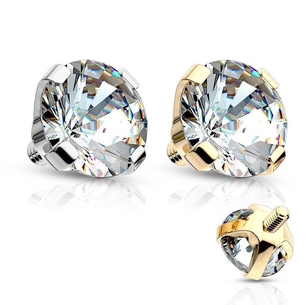 Body Gems Authentic Real Gold Piercing Jewellery — My Body Piercing Jewellery