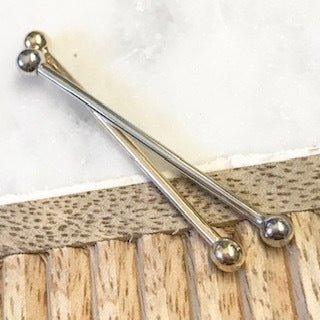 14kt Gold Industrial Bar 14G-My Body Piercing Jewellery