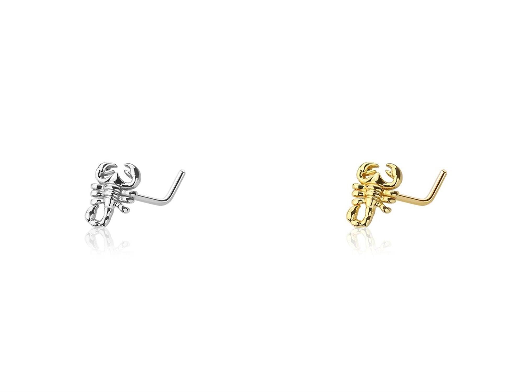 Body Jewelry - Scorpion Nose L Bend 20G