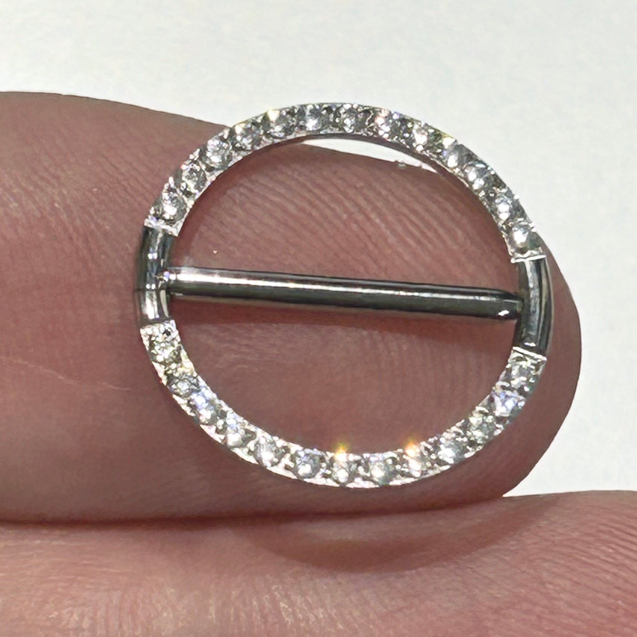 Titanium Paved Clicker Nipple Shield