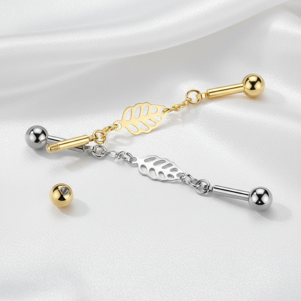 Leaf Connector Industrial Bar 14G