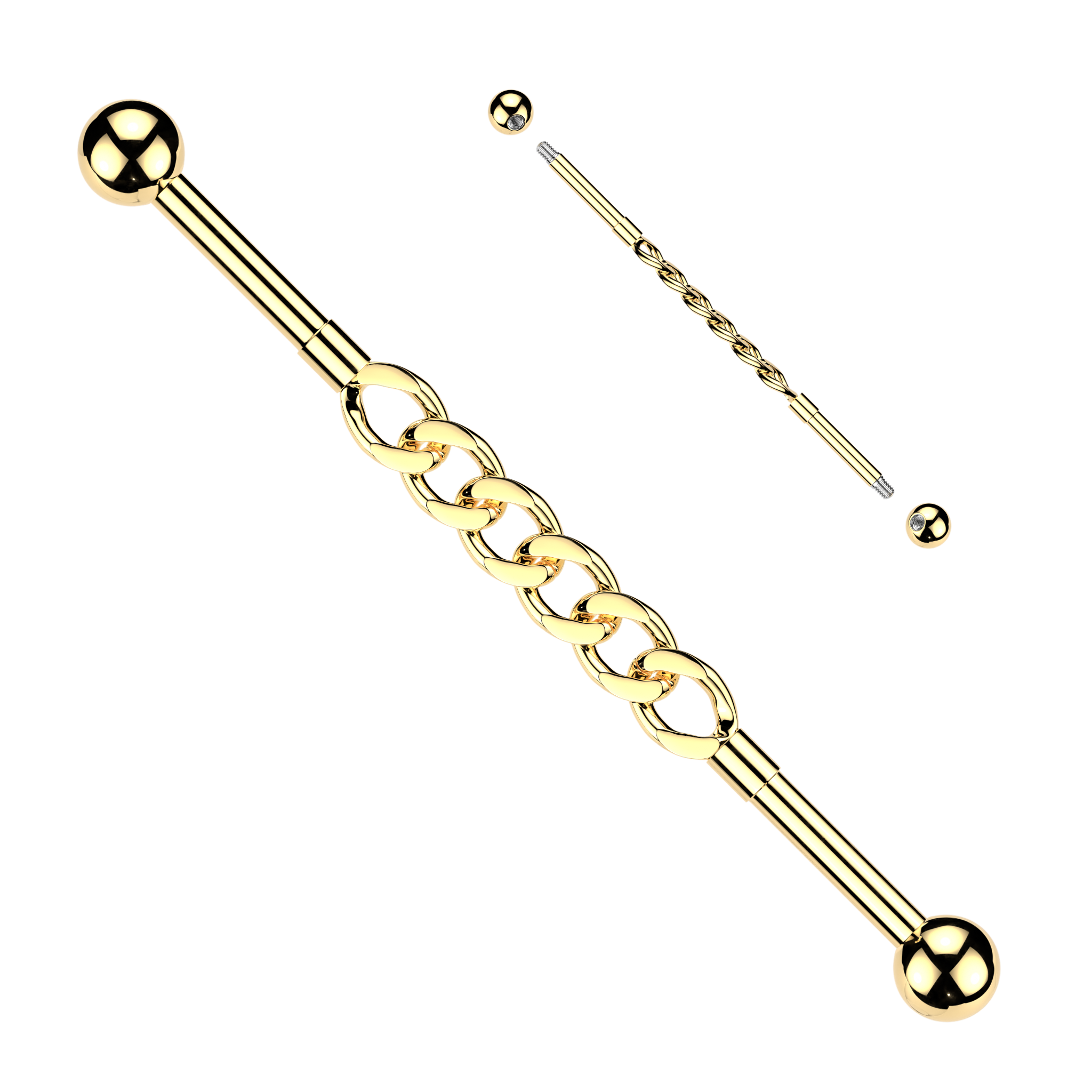 Chain Connector Industrial Bar 14G
