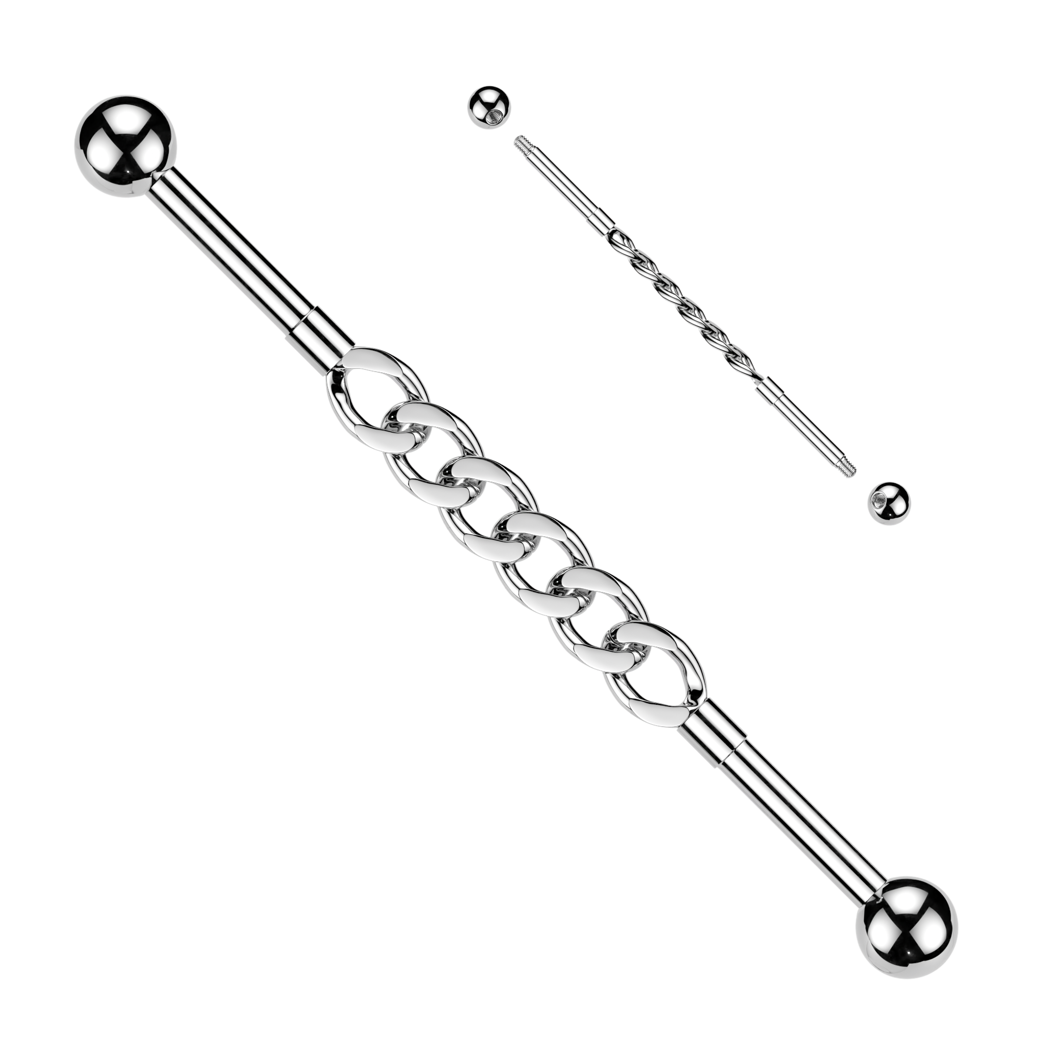 Chain Connector Industrial Bar 14G