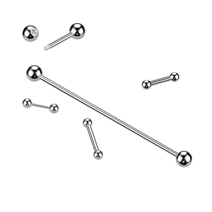 Small Gauge Barbell 18G - 16G