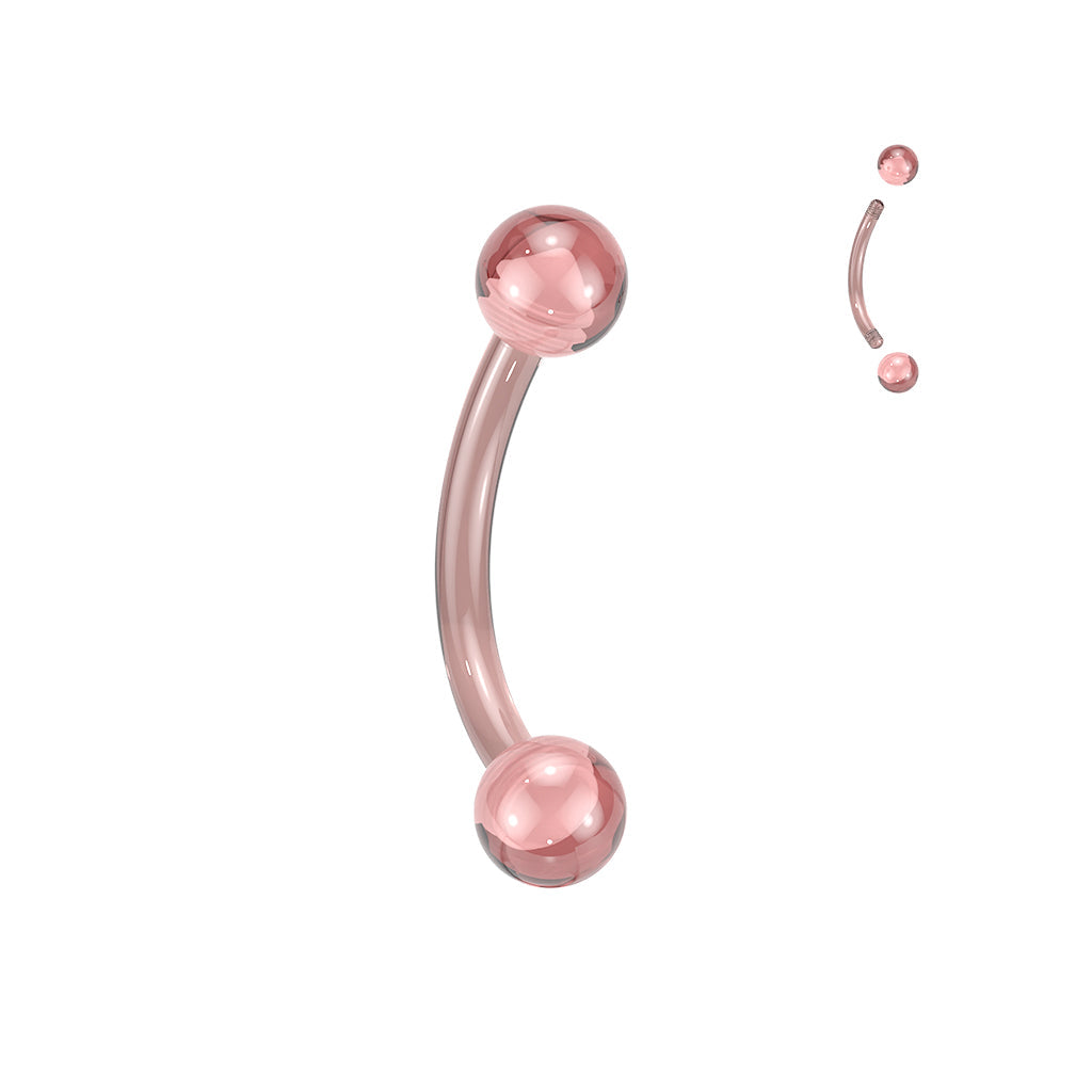 Bioflex Glitter/Solid Curve 16G