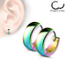 Domed Huggies Earrings Pair