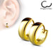 Domed Huggies Earrings Pair