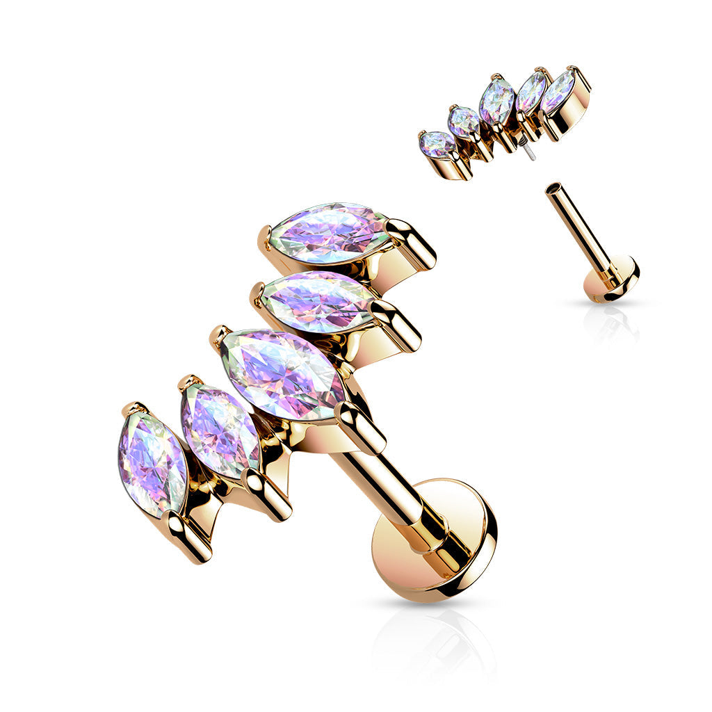 Marquise Fan I.T. Labret 16G